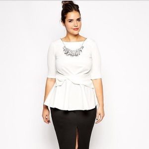 (🚫sold🚫) Peplum top