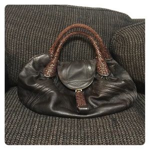Fendi brown spy bag