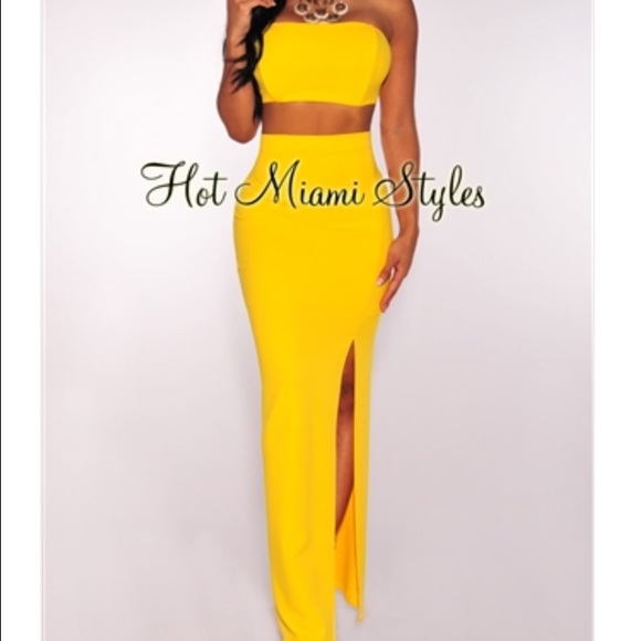 Hot miami styles Dresses & Skirts - NWT HMS 2-piece dress