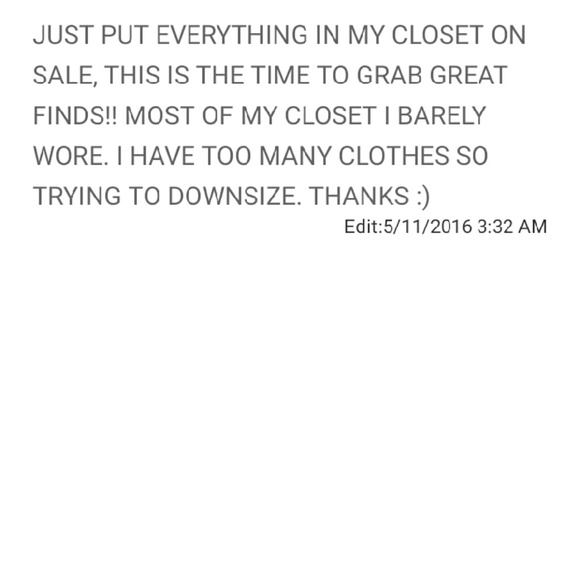 HUGE SALE