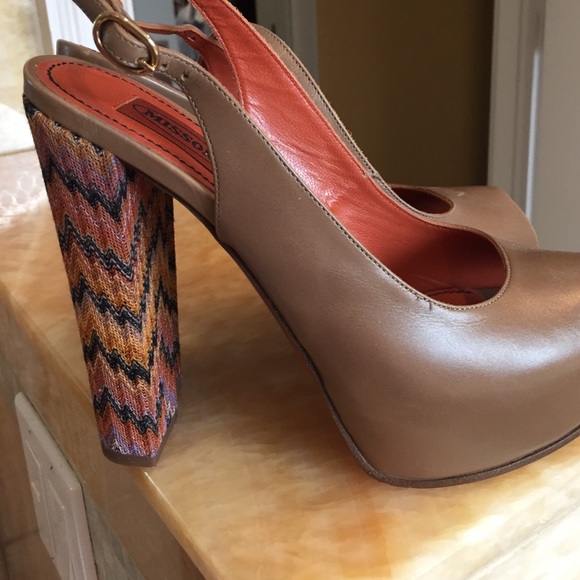 Authentic missoni  heels