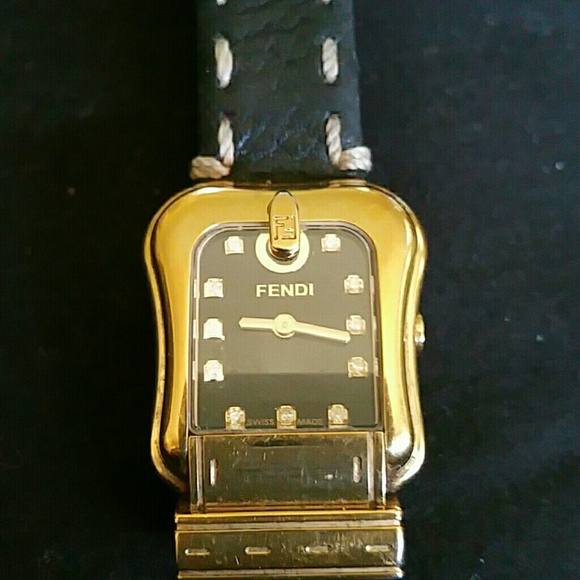 FENDI WATCH with diamonds.