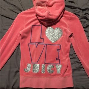 Juicy sweatsuit top