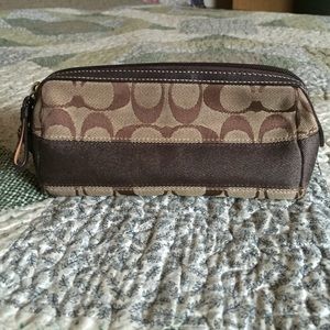 Coach small makeup bag/ sunglasses holder.