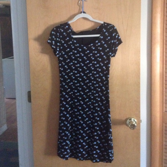 90s grunge floral mini dress