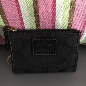 Coach Keychain card case