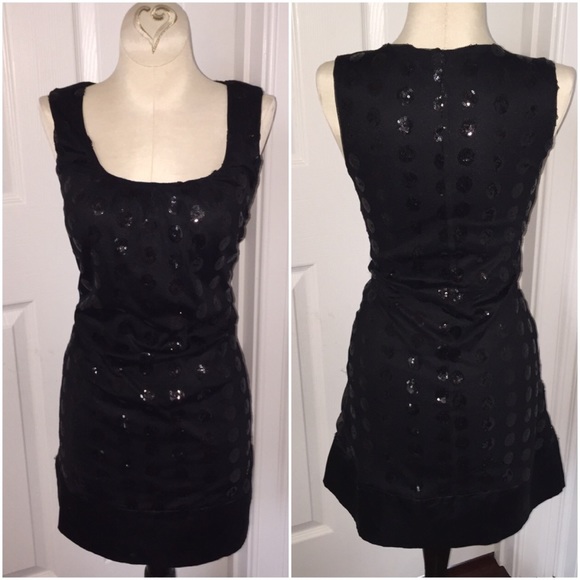 Sequin Circles Dress; Size Small