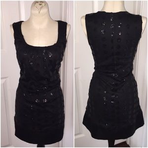 Sequin Circles Dress; Size Small