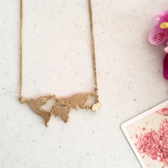 Lovely map necklace - Picture 2 of 2
