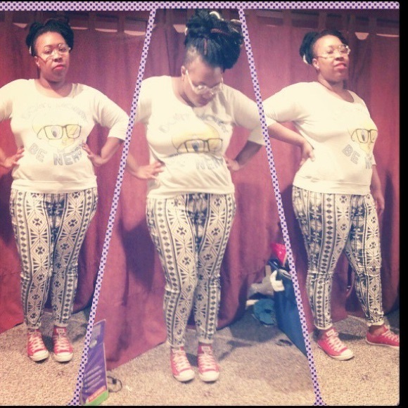 Aztec Print Pant - Picture 2 of 4