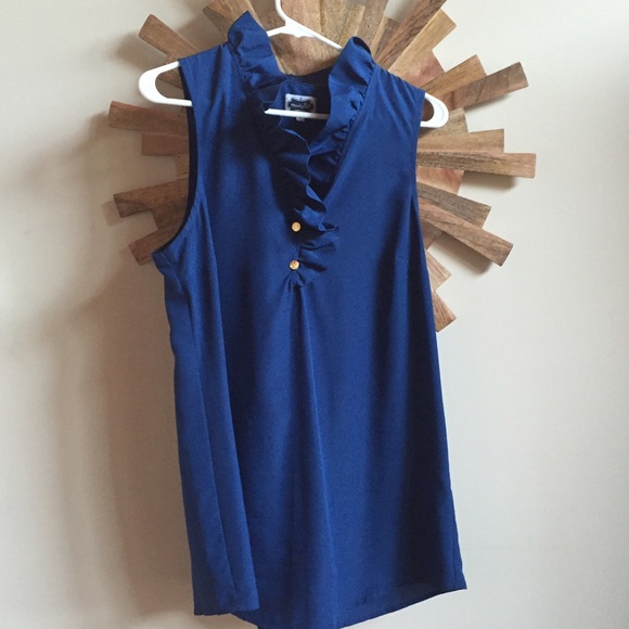 Mudpie ruffle tunic