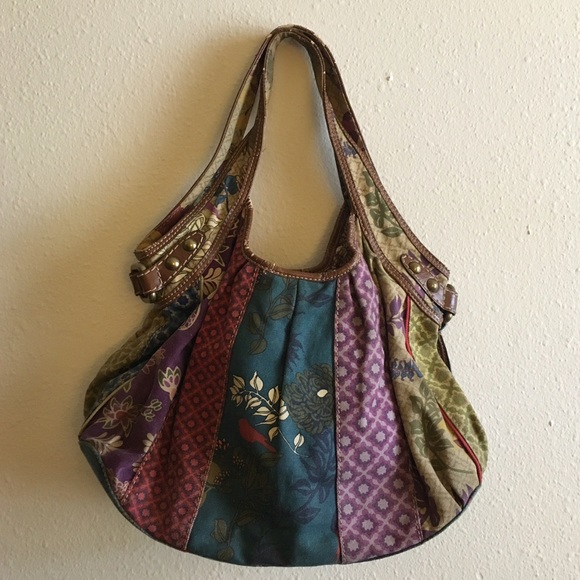Fossil Multicolored Hobo Bag