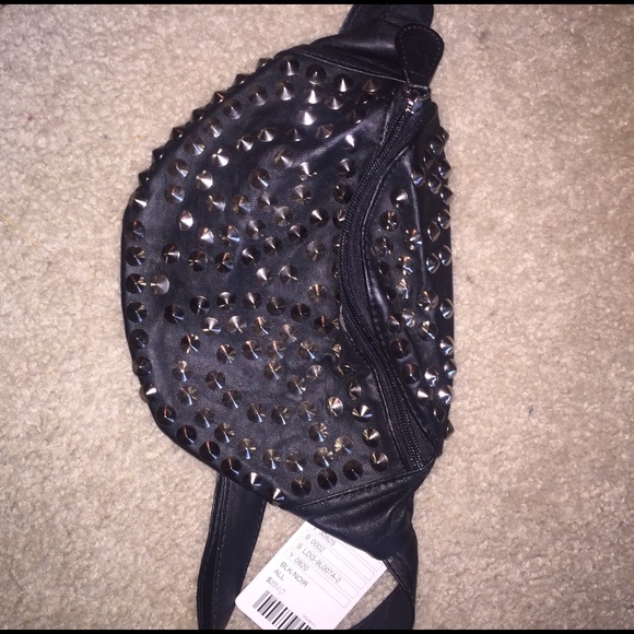 Studded fanny pack
