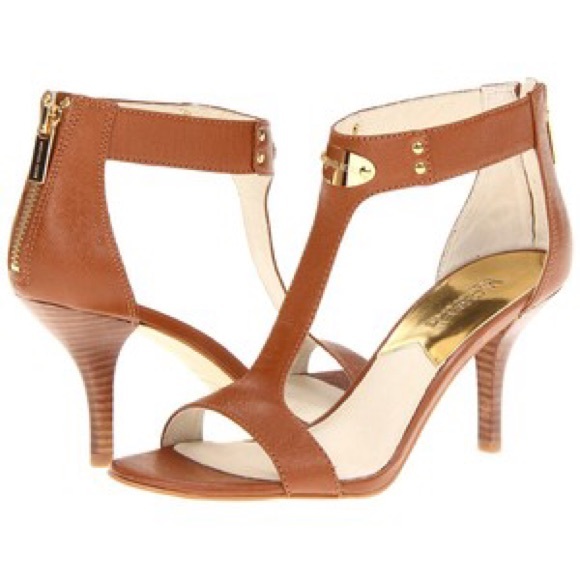 MICHAEL by Michael Kors Leather mid-heel sandals