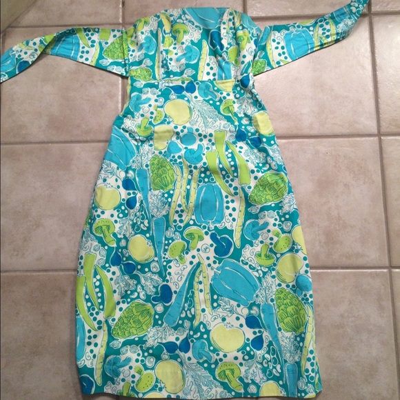 Lilly Pulitzer tie back dress