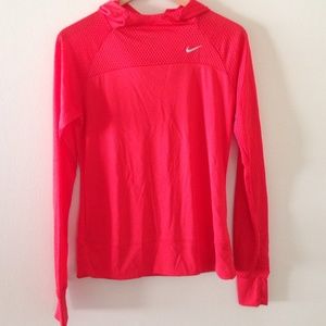 NIKE Dri- Fit Long Sleeve Hoodie