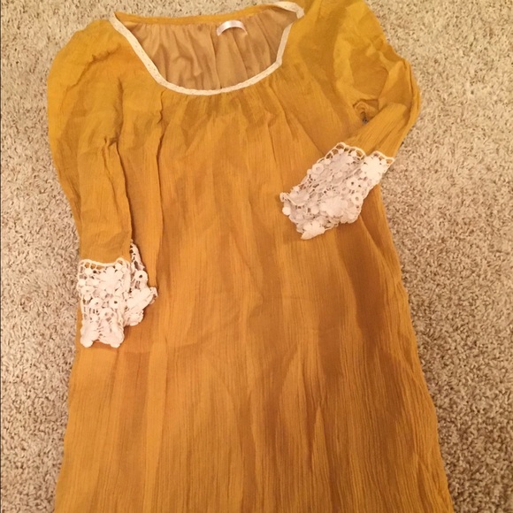 Pink blush yellow maternity dress