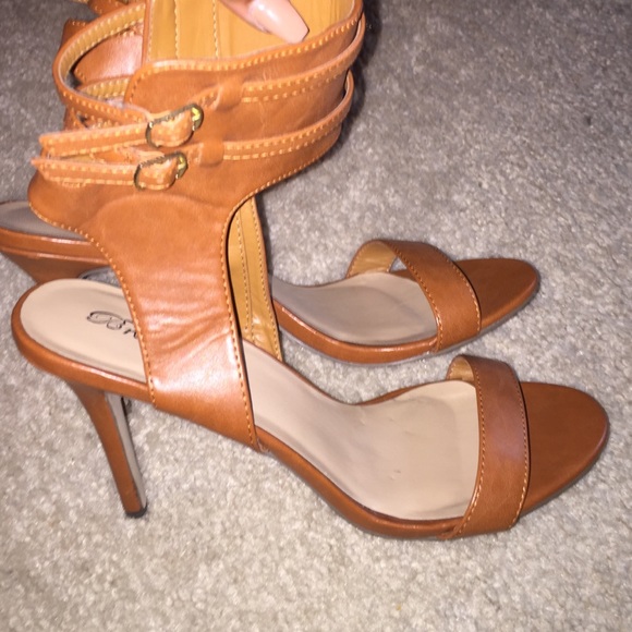 Brown heels