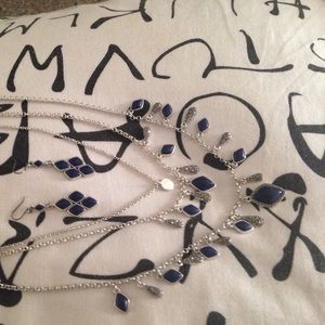 Lucky brand necklace and earrings