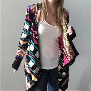 RESERVED!!!!!!  Like new colorful cardigan!