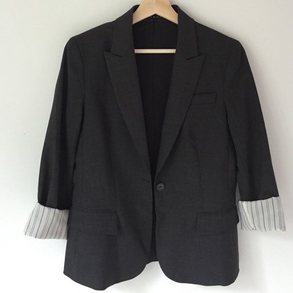 Theory Gray blazer