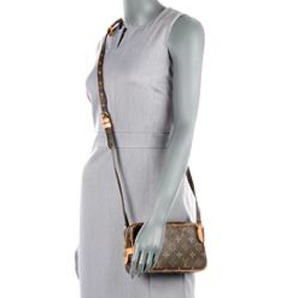 💯% Authentic LV Marly Bandouliere