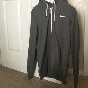 Nike zip up hoodie. Never worn. Without tags.