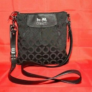 Coach Madison Op Art Shoulder Bag Crossbody