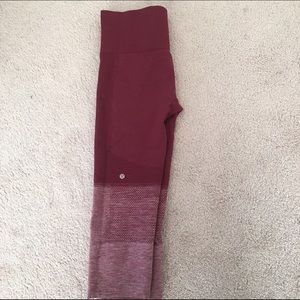 Lululemon Seamlessly Street crop leggings