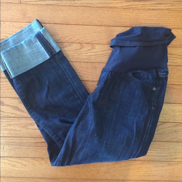Citizens of Humanity maternity crop jeans