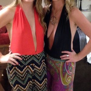 Unitard low cut worn one time