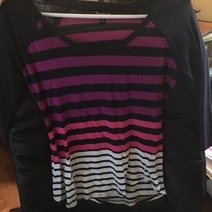 Express striped top