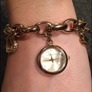 Anne Klein charm bracelet watch✨