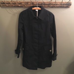 Black Old Navy Trench Coat