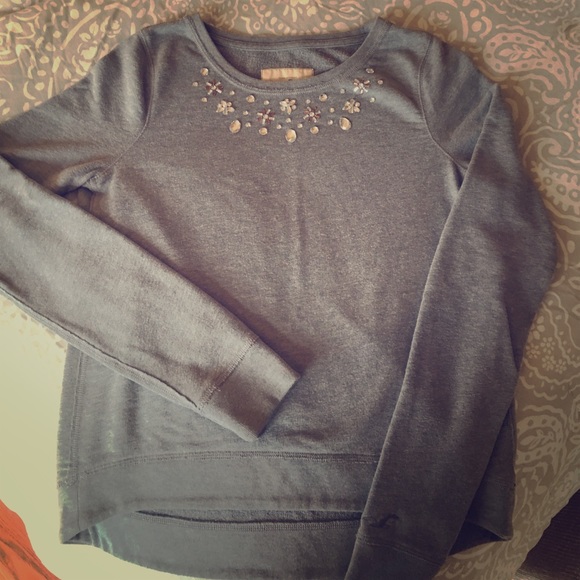 Hollister jeweled sweatshirt