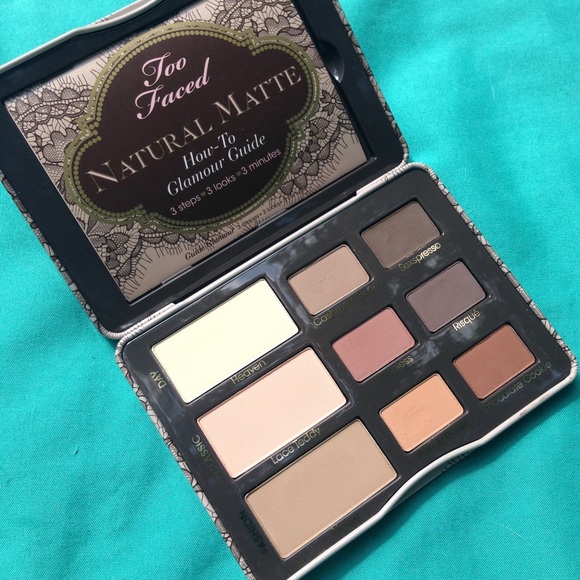 Too Faced natural matte palette