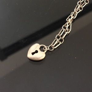 Tiffany heart lock bracelet