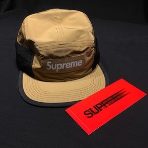 Supreme mesh camp hat