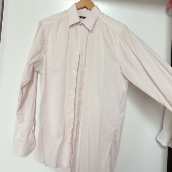 Theory men's button down slim fit