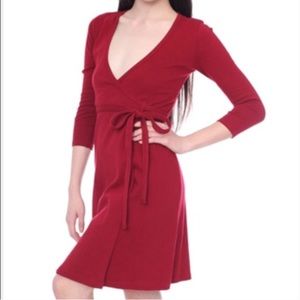 American Apparel wrap dress