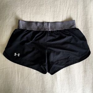 Under armor exercise shorts