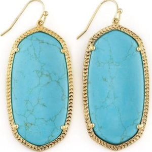 Kendra Scott turquoise Danielle earring