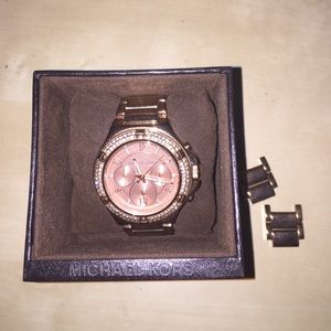 In Great Condition Michael Kors Rose Gold Watch !