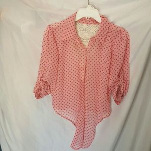 Pink blouse