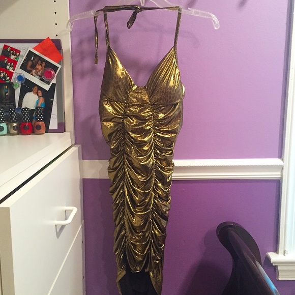 Gold Dress