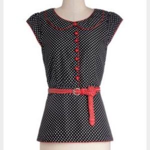 Modcloth hello doll top trollied dolly