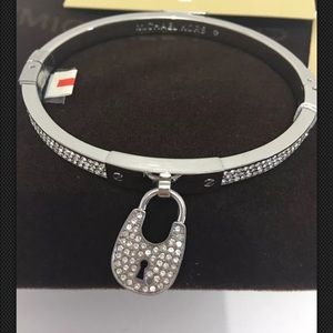 Michael Kors Women's  Padlock Bangle Bracelet