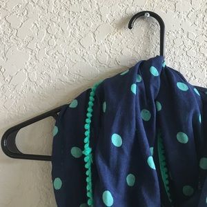 Polka dot Infinity Scarf
