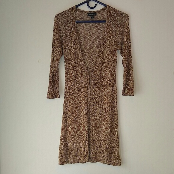 Bebe 100% silk long cardigan