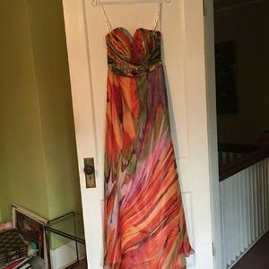 Stunning multicolor dress